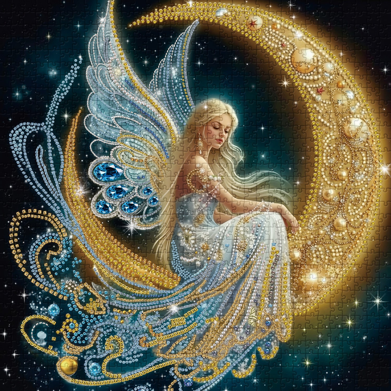 Moonlit Fairy Jigsaw Puzzles 1000 Pieces