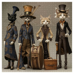 Gentle-Cat Aristocracy Jigsaw Puzzle 1000 Piece
