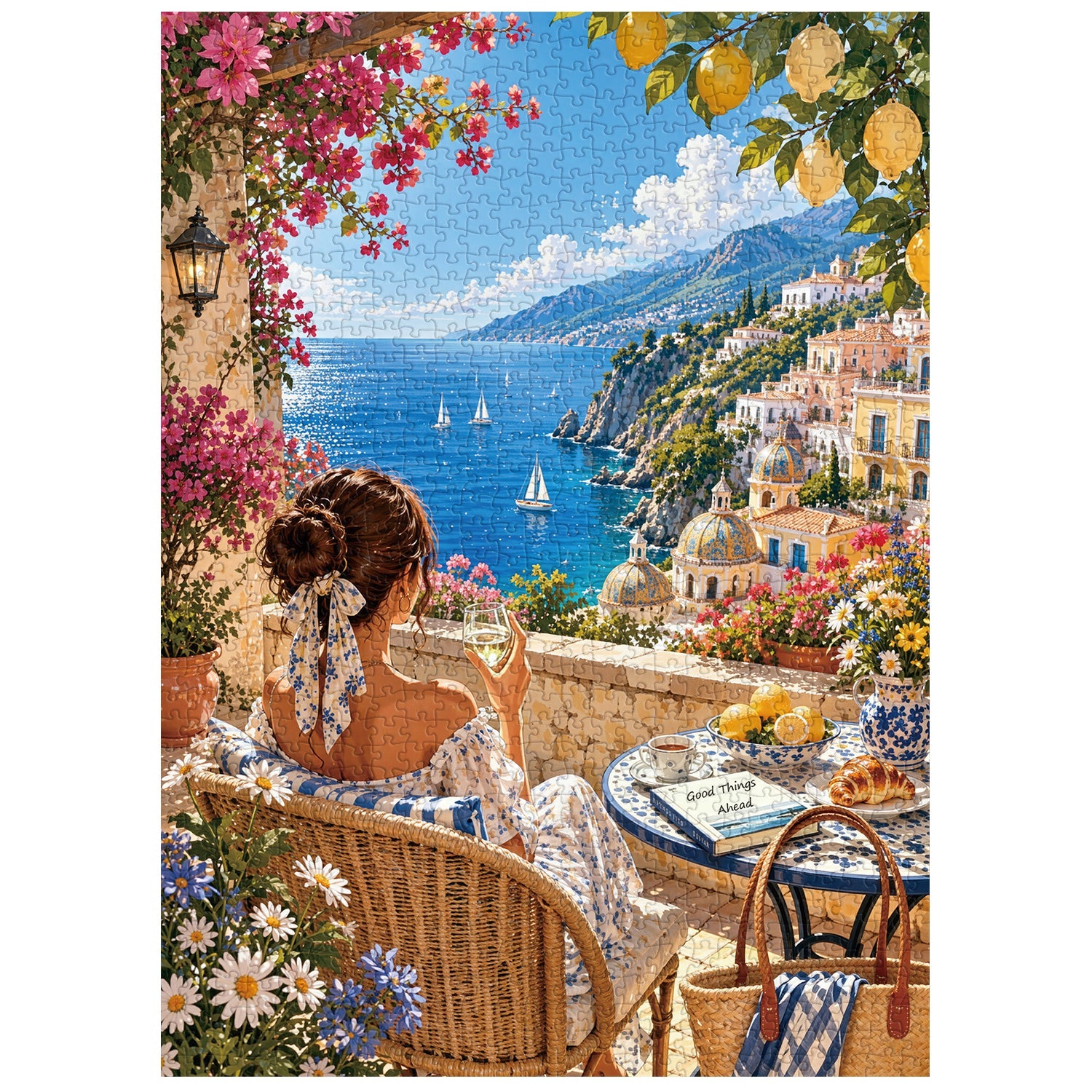 Amalfi Dream Jigsaw Puzzle 1000 Pieces