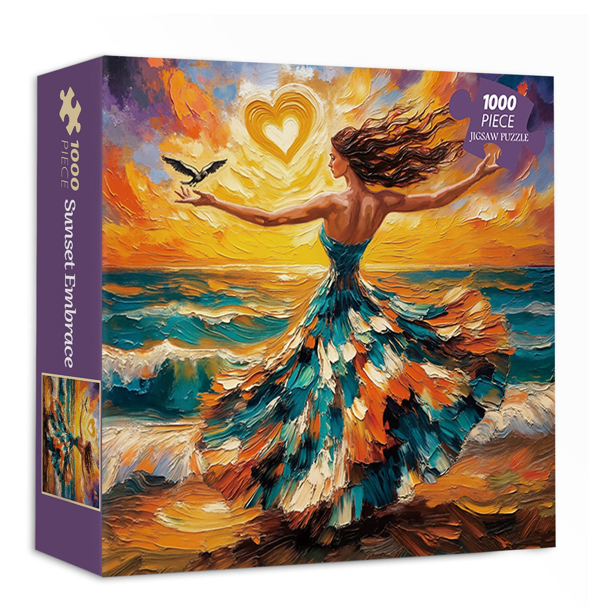 Sunset Embrace Jigsaw Puzzle 1000 Pieces