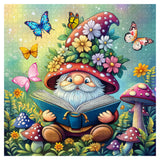 Gnome's Mushroom Wonderland Jigsaw Puzzle 1000 Pieces