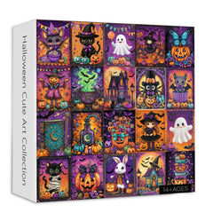 Halloween Cute Art Collection Jigsaw Puzzle 1000 Pieces