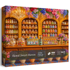 Floral Sweet Haven Jigsaw Puzzle 1000 Piece
