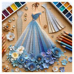 Fashion in Bloom Jigsaw Puzzle 1000 Piece