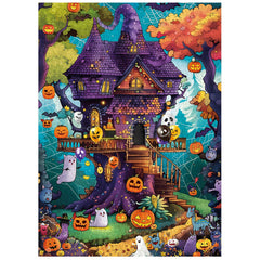 Halloween Treehouse Jigsaw Puzzle 1000 Pieces