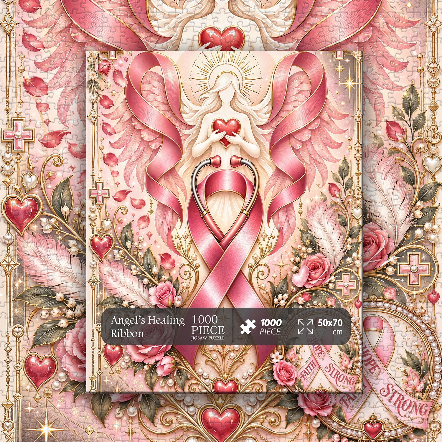 Angel’s Healing Ribbon Jigsaw Puzzle 1000 Piece