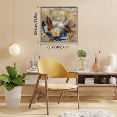 Quilled Twin Eagles Jigsaw Puzzle 1000 Pieces