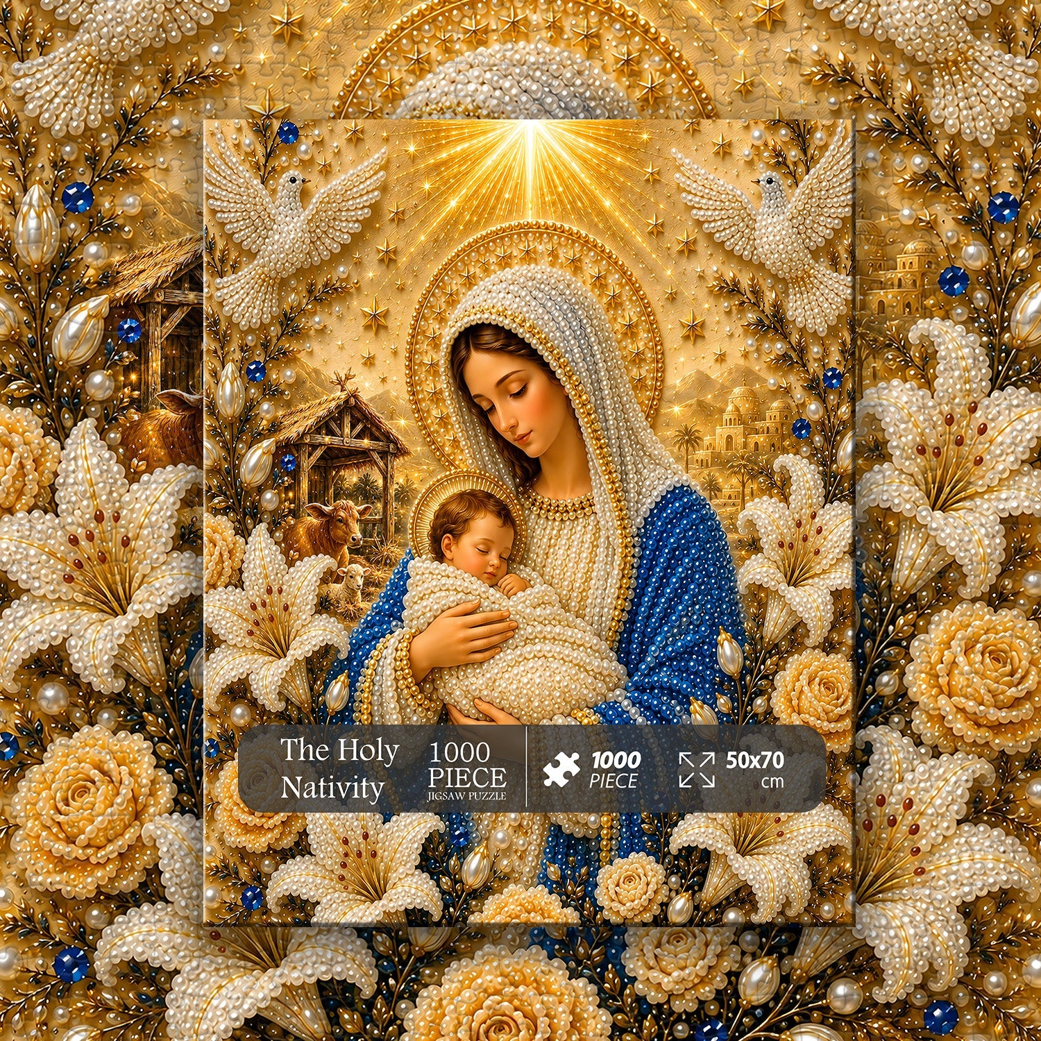 The Holy Nativity Jigsaw Puzzle 1000 Pieces