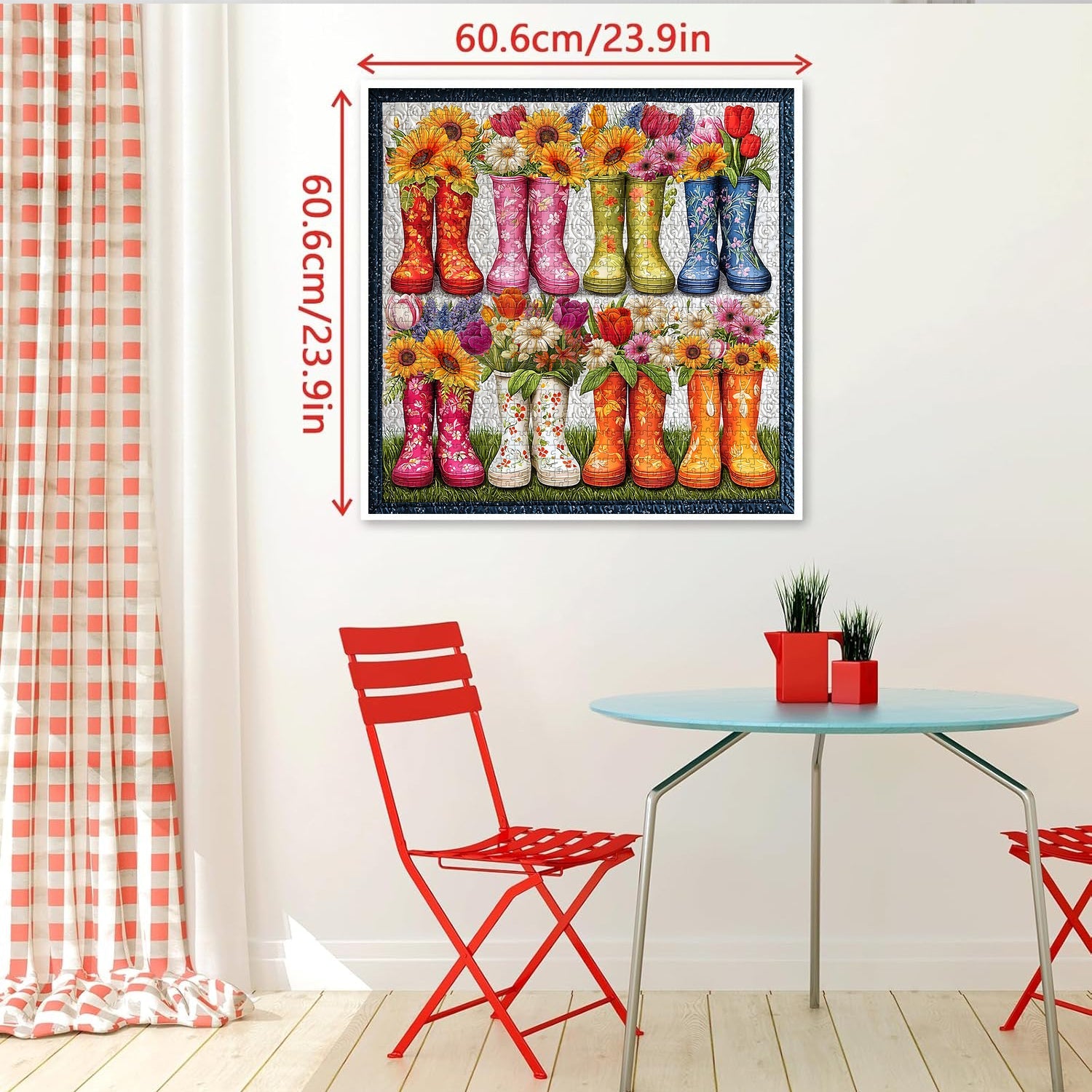 Flower Boots Jigsaw Puzzle 1000 Piece