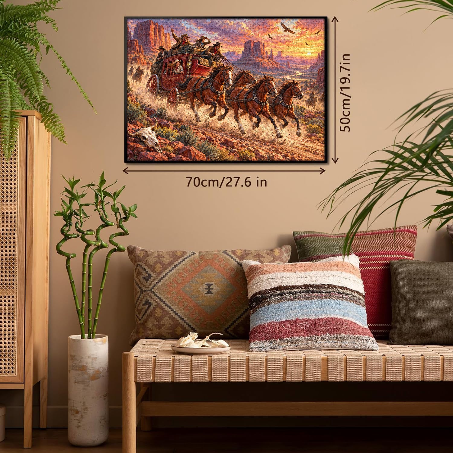 Wild West Journey Jigsaw Puzzle 1000 Piece