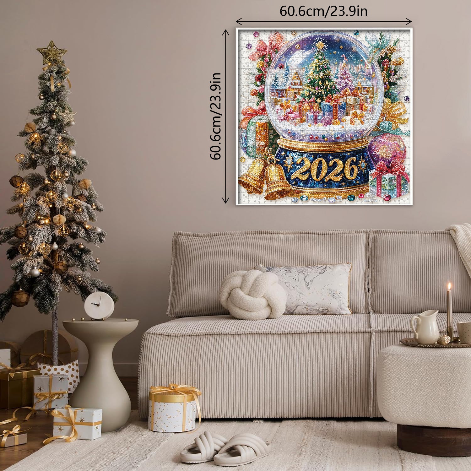 Crystal Christmas 2026 Jigsaw Puzzle 1000 Piece