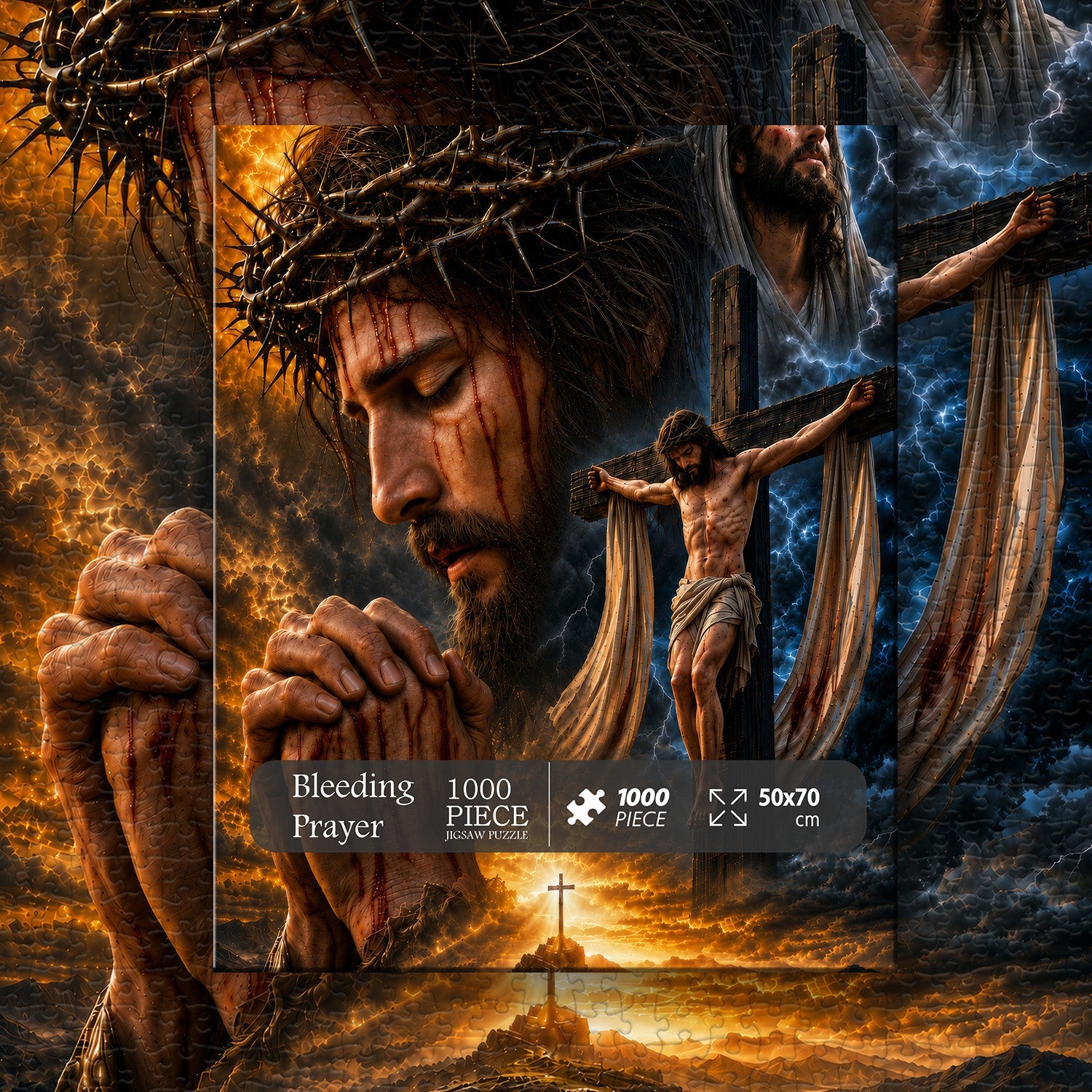 Bleeding Prayer Jigsaw Puzzle 1000 Pieces