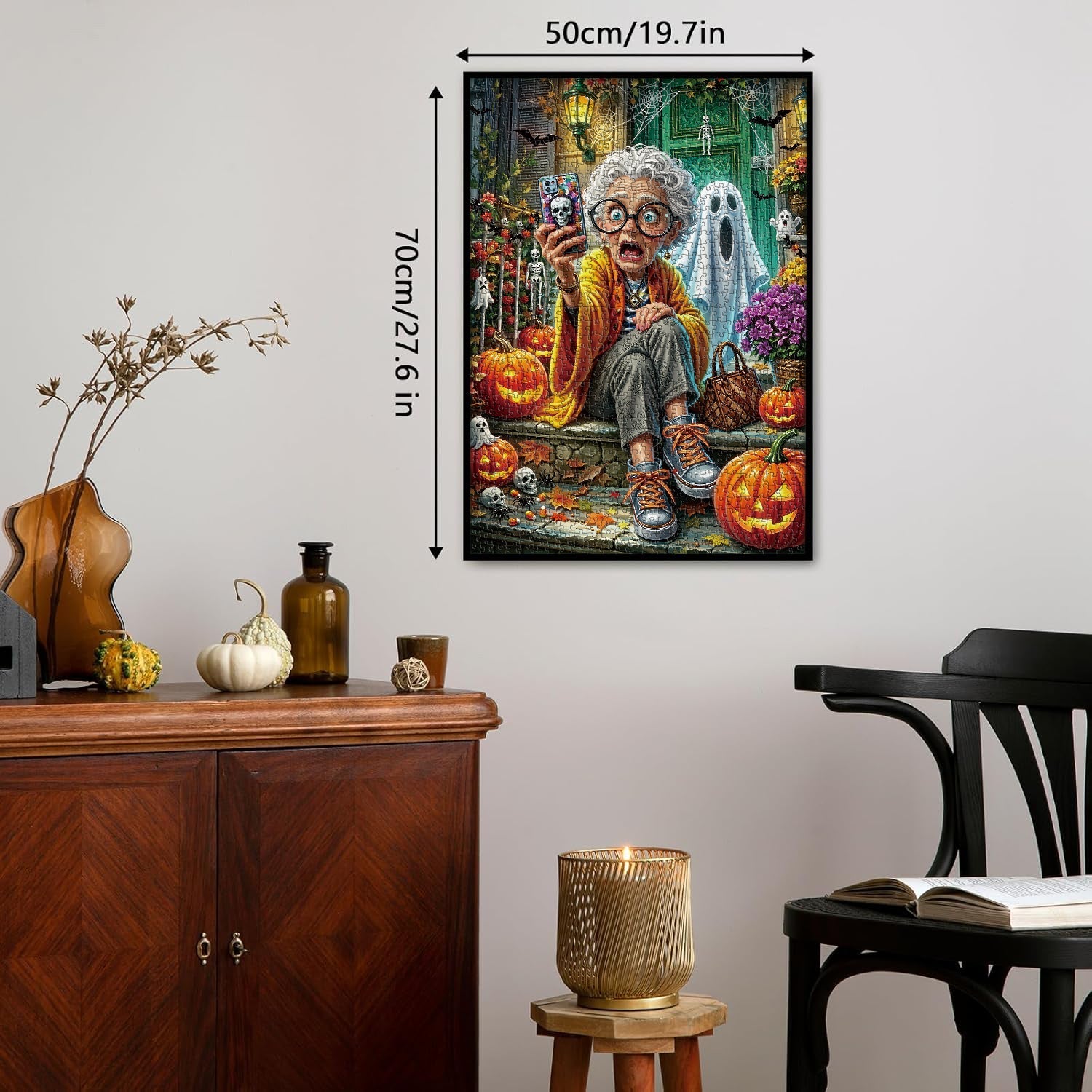 Puzzle selfie effrayant de 1000 pièces
