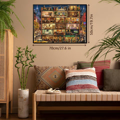 Home in Night Jigsaw Puzzle 1000 Piece
