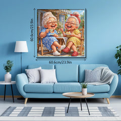Joyful Grannies Jigsaw Puzzle 1000 Piece