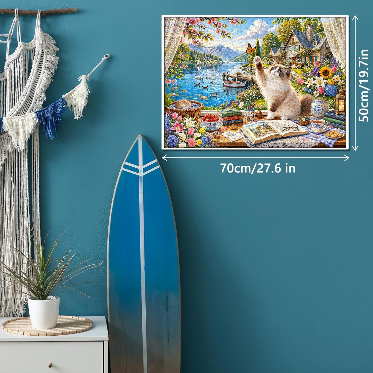 Window Wonderland Jigsaw Puzzle 1000 Piece