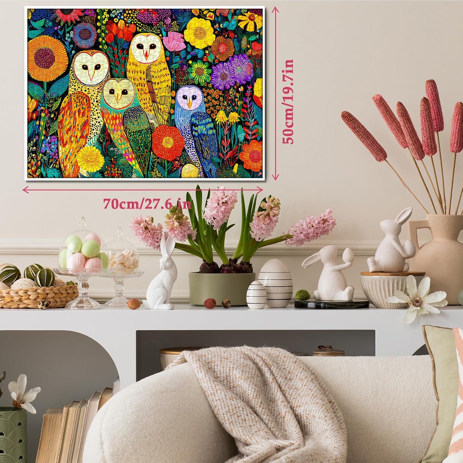 Garden Owls Jigsaw Puzzle 1000 Pieces
