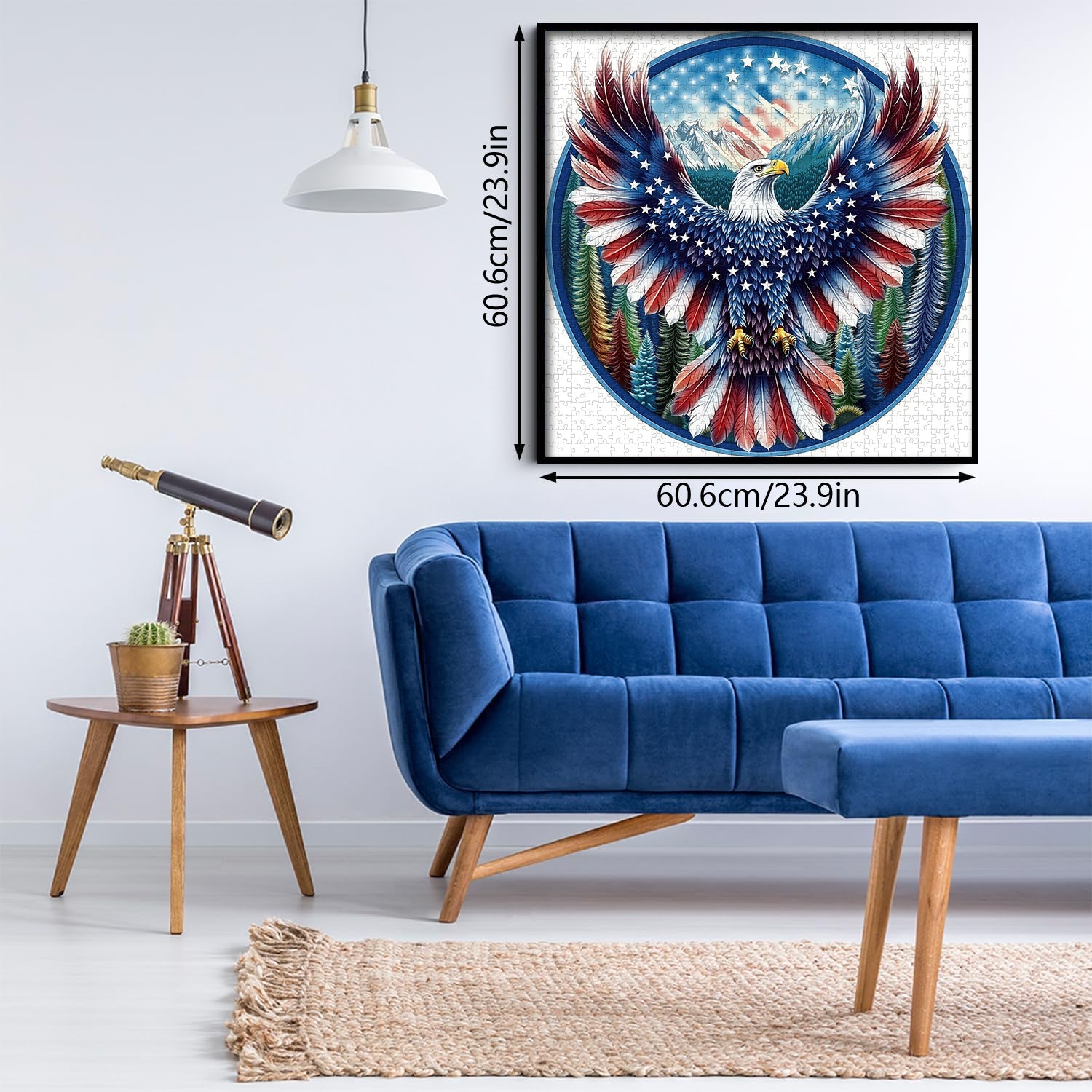 Glory of Freedom Eagle Jigsaw Puzzle 1000 Pieces