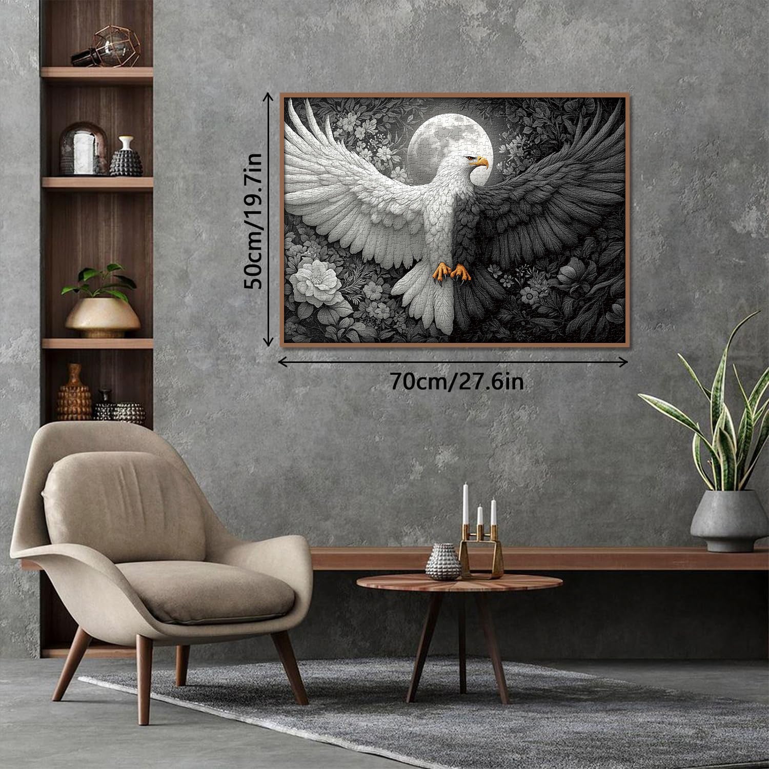 Moon Eagle Jigsaw Puzzle 1000 Pieces