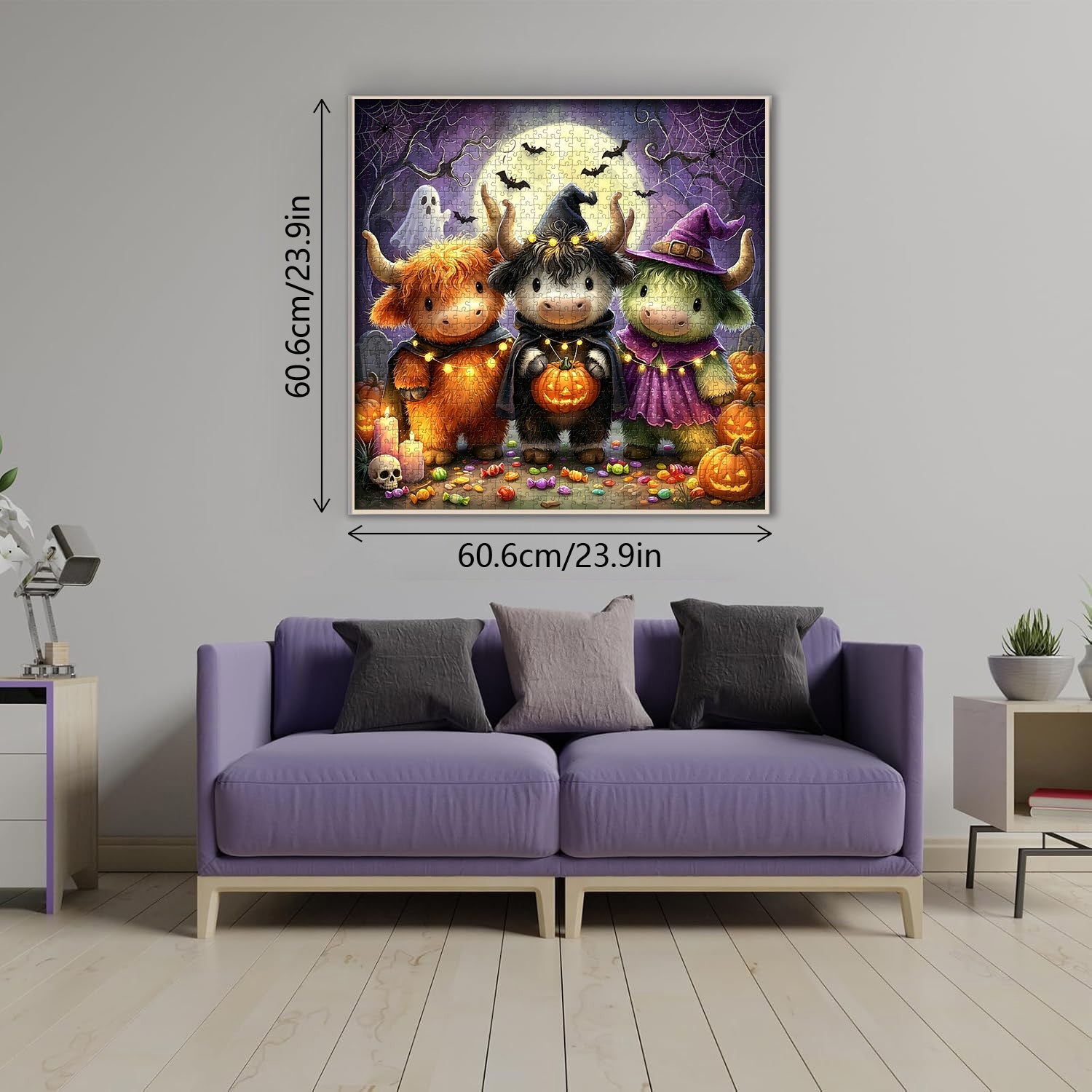 Halloween Calves Jigsaw Puzzle 1000 Pieces