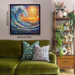 Sunshine and Waves Jigsaw Puzzle 1000 Pieces