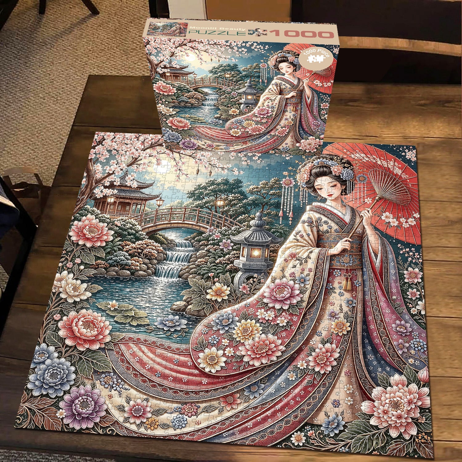 Puzzle de 1000 pièces Beauté au clair de lune