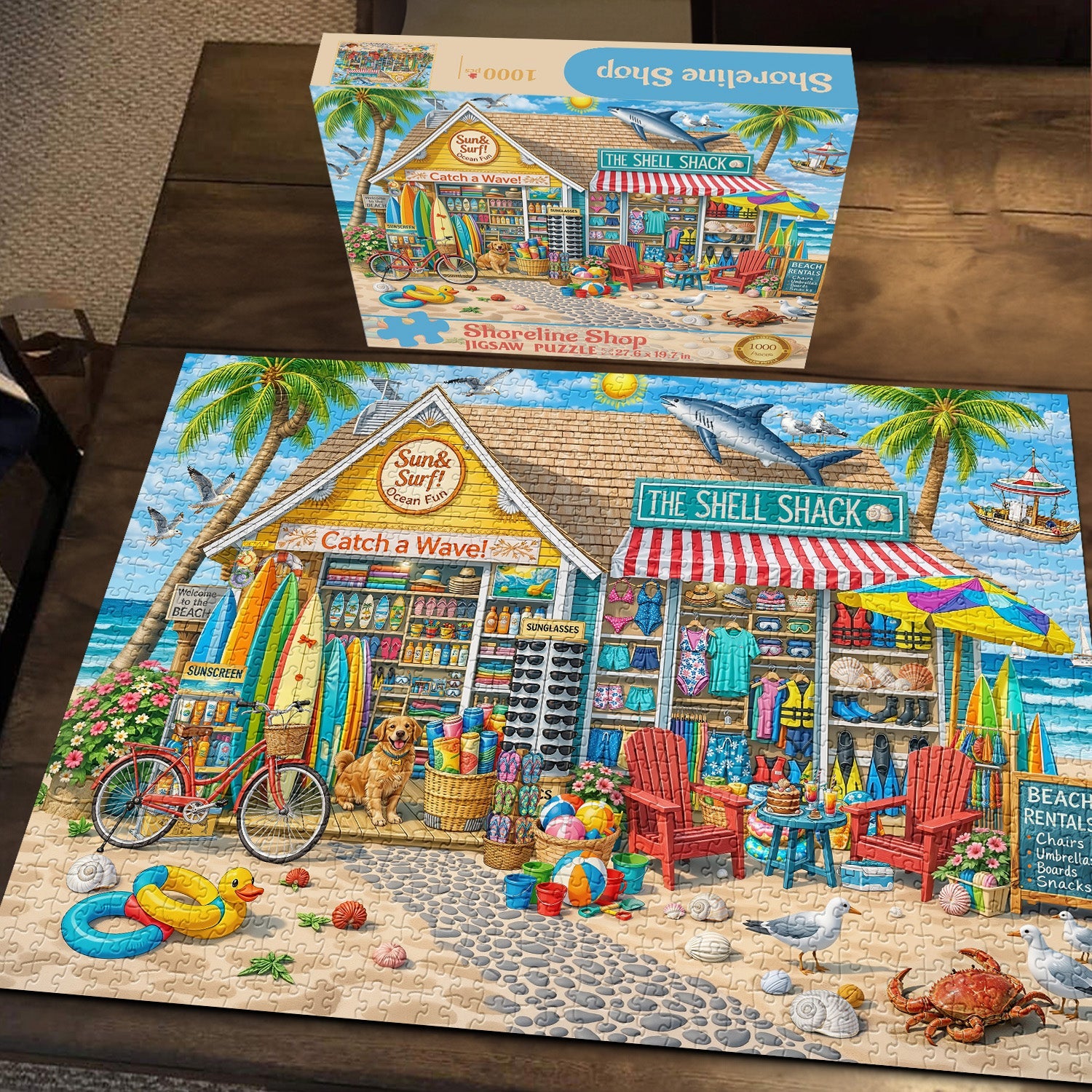 Shoreline Shop Puzzle de 1000 pièces