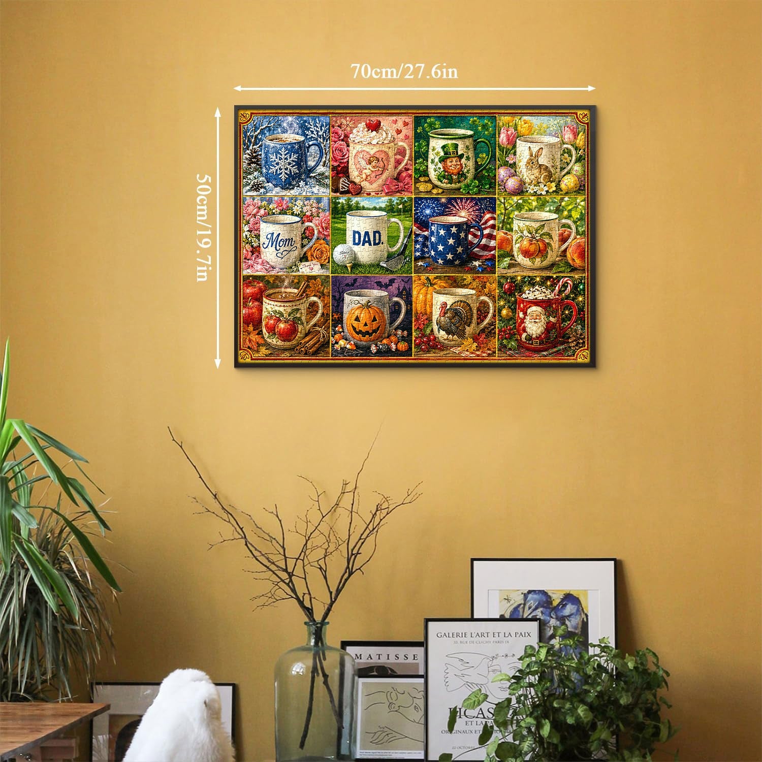Holiday Mug Collection Jigsaw Puzzle 1000 Piece