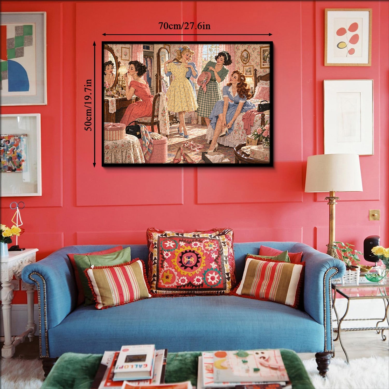 Dreams in the Boudoir Jigsaw Puzzle 1000 Pieces