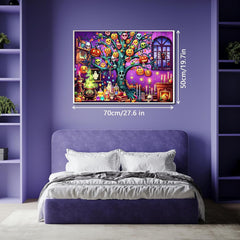 Halloween Spooky Treehouse Jigsaw Puzzle 1000 Pieces
