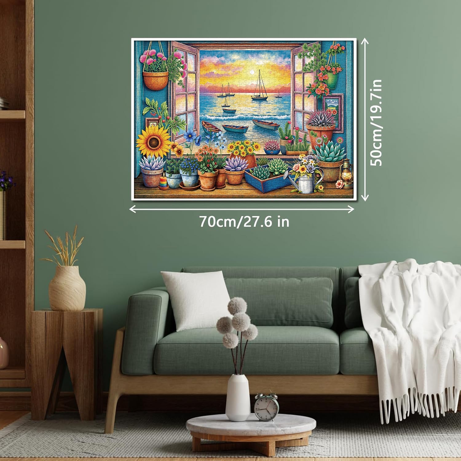Ocean View Greens Jigsaw Puzzle 1000 Pieces