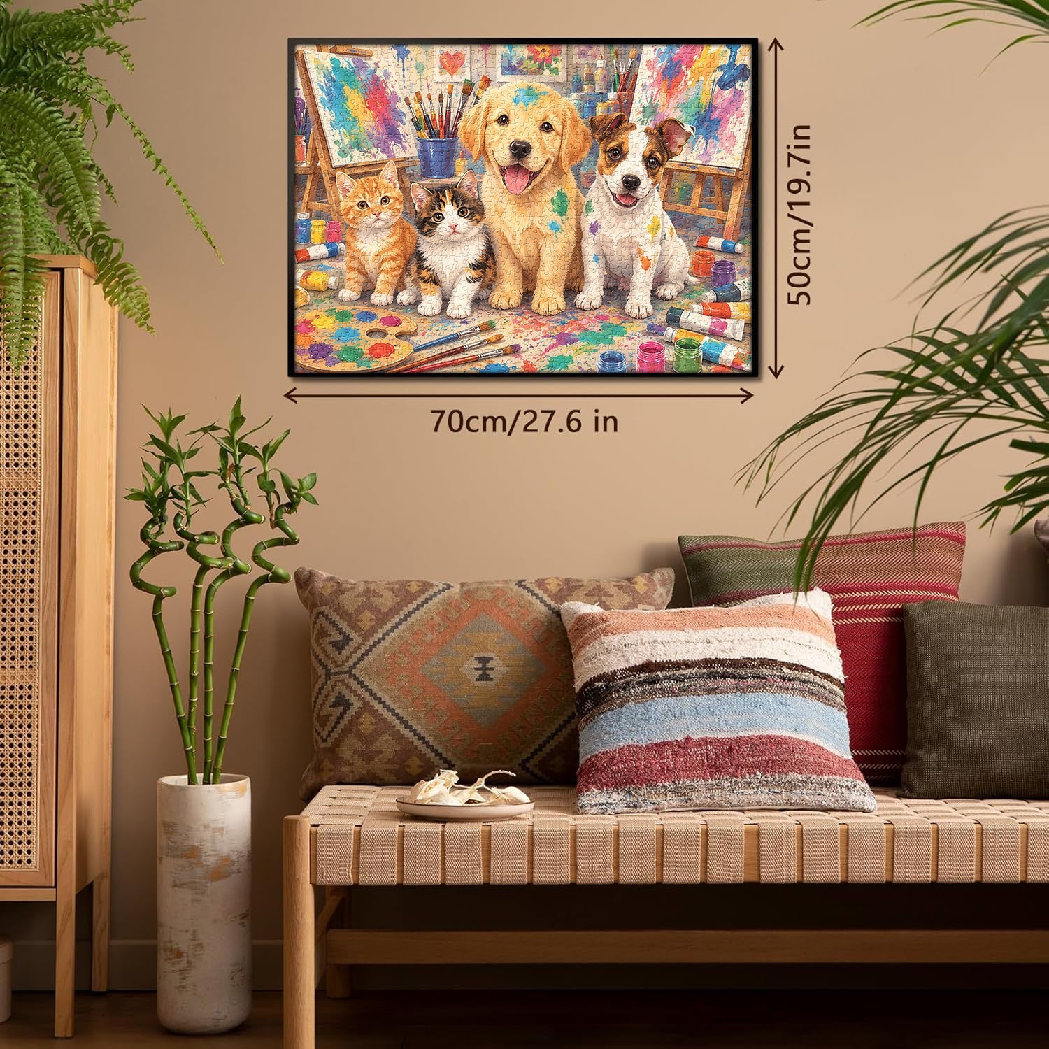 Pet Painters Jigsaw Puzzle 1000 Piece