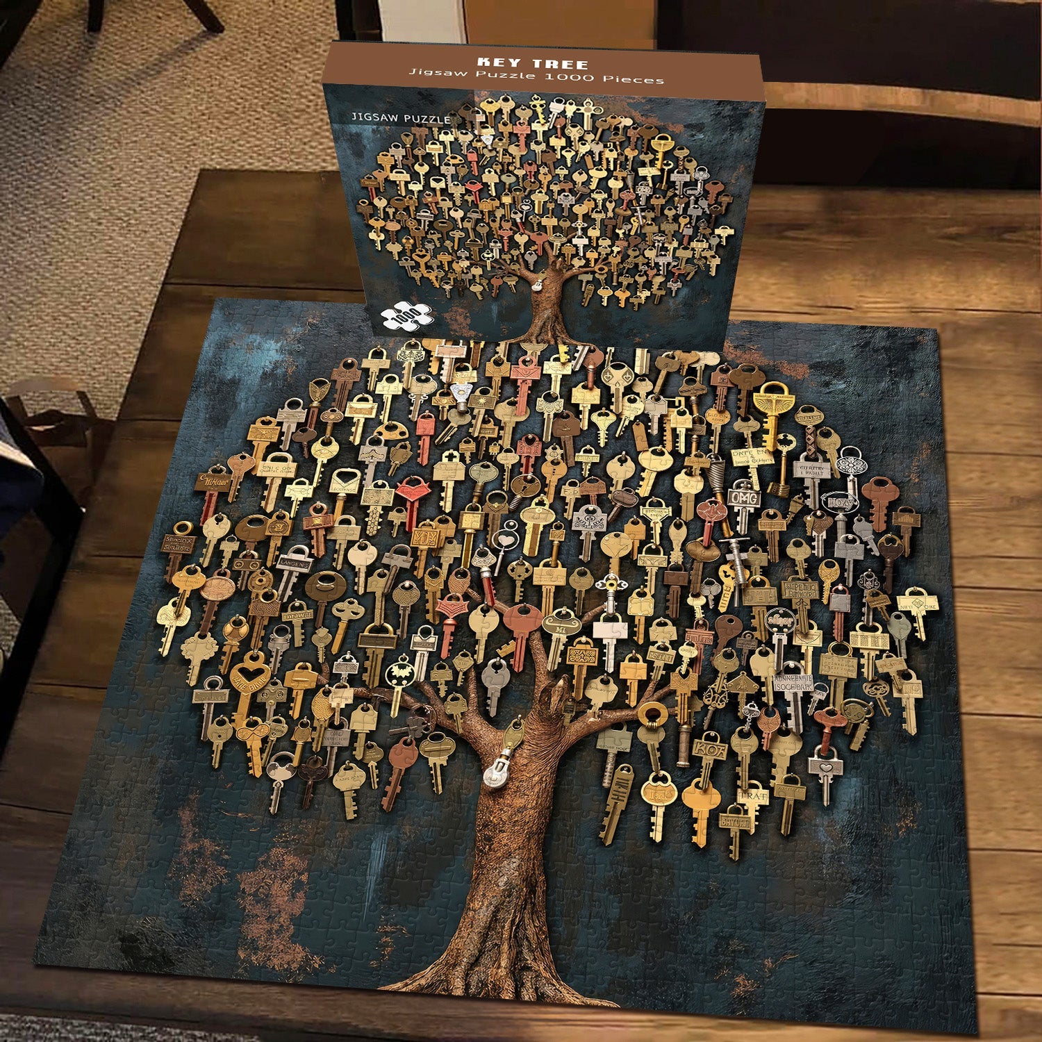 Key Tree Jigsaw Puzzle 1000 Pieces