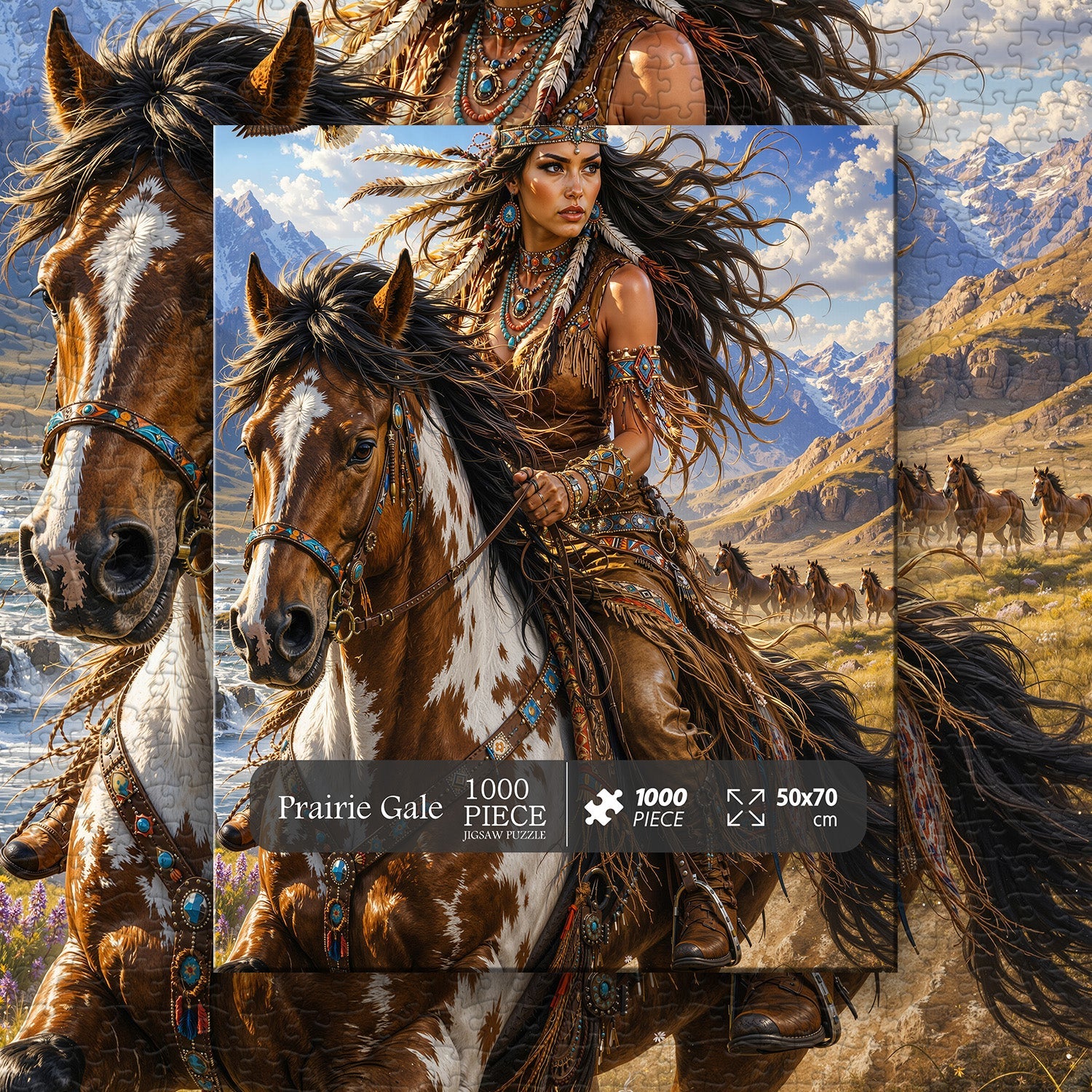 Prairie Gale Jigsaw Puzzle 1000 Piece