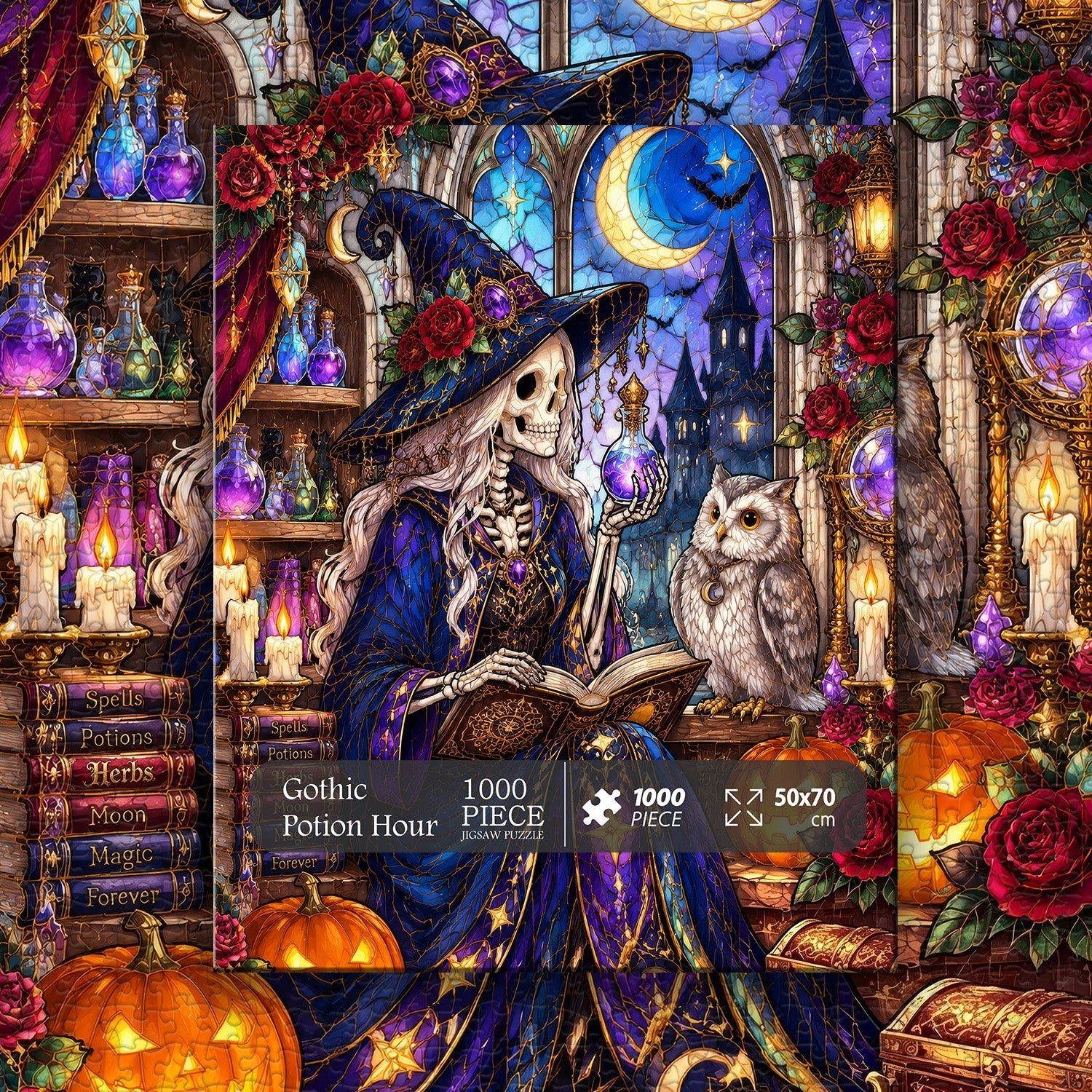 Gothic Potion Hour Jigsaw Puzzle 1000 Piece