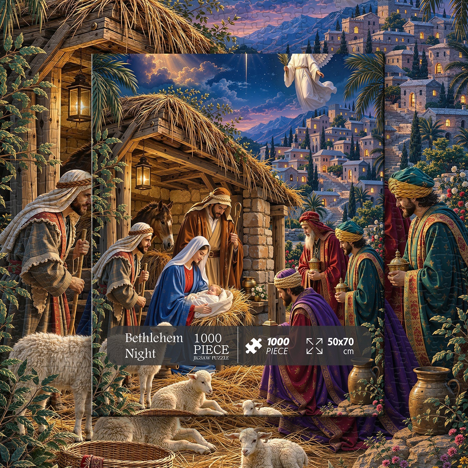 Bethlehem Night Jigsaw Puzzle 1000 Piece