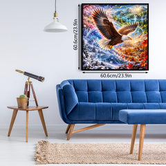 Eagle’s Seasonal Voyage Jigsaw Puzzle 1000 Piece