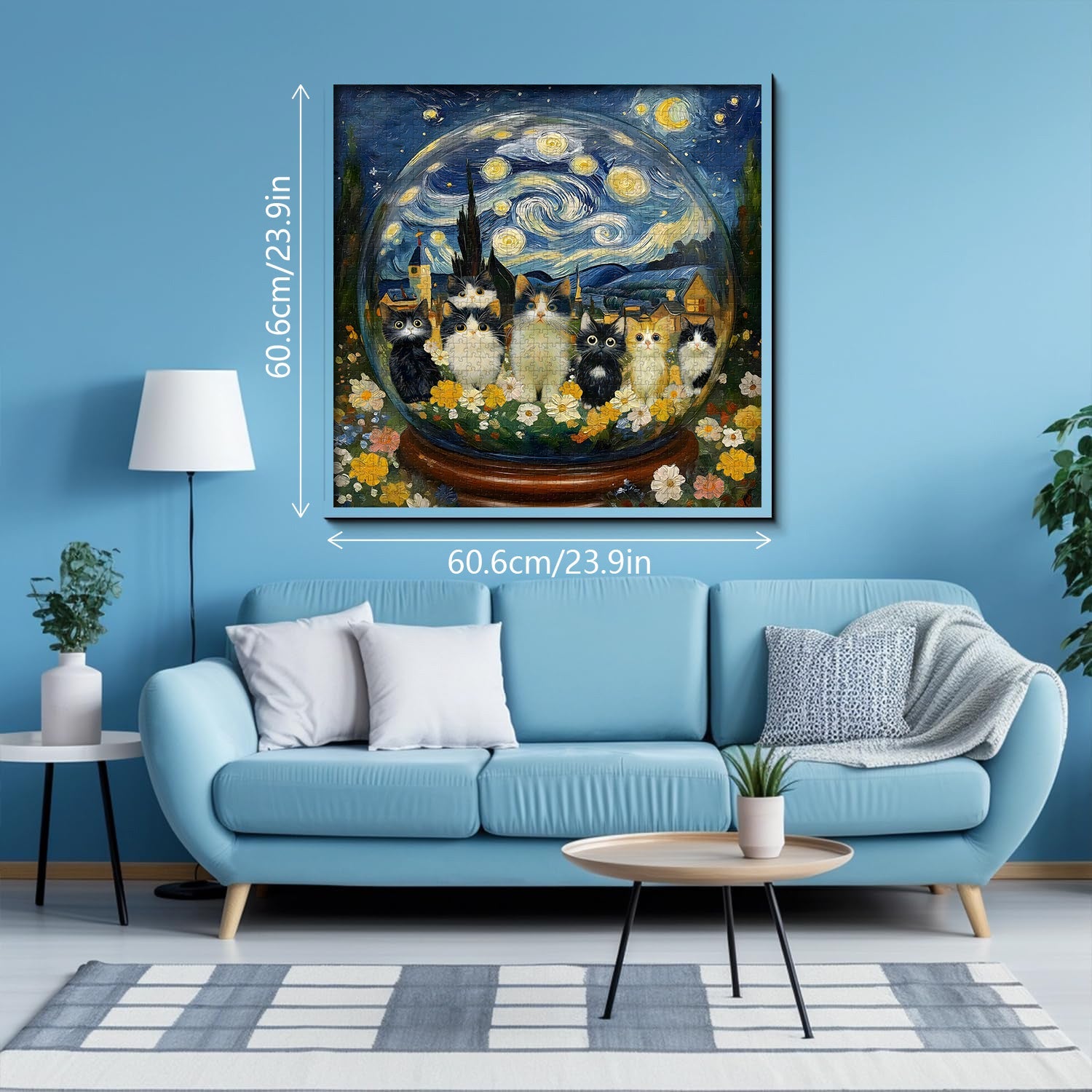 Cats Crystal Ball Jigsaw Puzzle 1000 Pieces