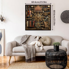 Vintage Gear Symphony Jigsaw Puzzle 1000 Piece