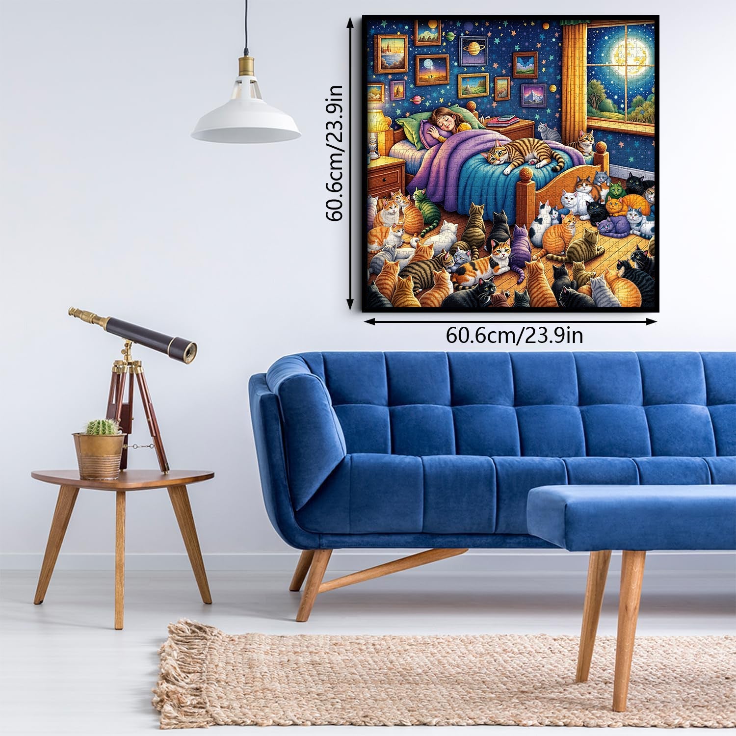 Cats Guarding Dreams Jigsaw Puzzle 1000 Piece