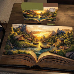 Book of Sunset Jigsaw Puzzle 1000 Piece