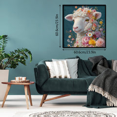 Flower Sheep Jigsaw Puzzle 1000 Piece
