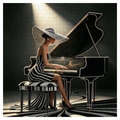 Spotlight Pianist Jigsaw Puzzle 1000 Piece