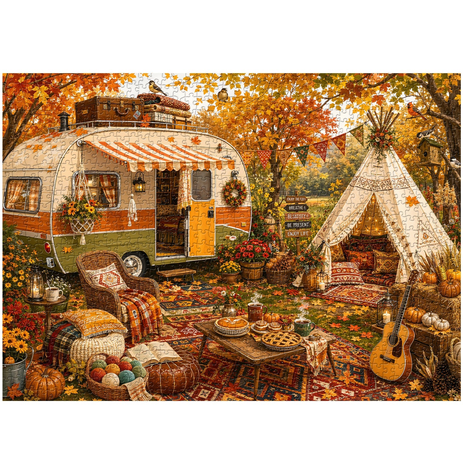 Akino Slow Travel Jigsaw Puzzle 1000 Pieces