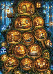 Forest Dwelling Jigsaw Puzzle 1000 Piece