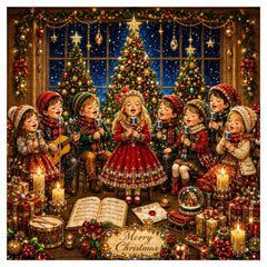 Children's Christmas Carols Jigsaw Puzzle 1000 Pieces