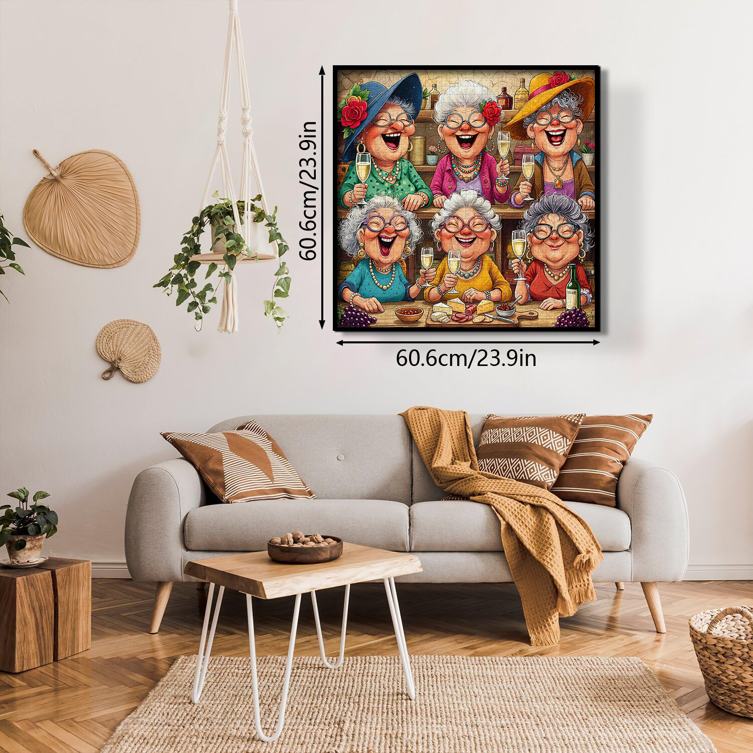 Puzzle de 1000 pièces : Moment un peu pompette entre meilleures amies