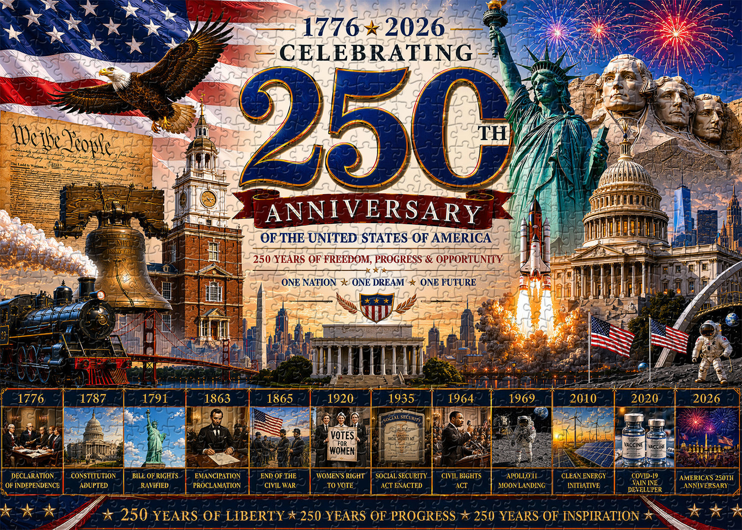 Glory And Future Jigsaw Puzzle 1000 Pieces