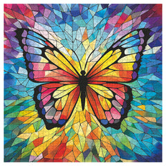 Puzzle en bois de papillon chromatique 1000 pièces