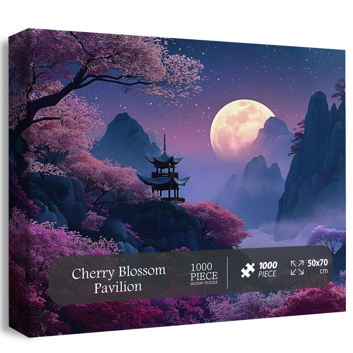 Cherry Blossom Pavilion Jigsaw Puzzle 1000 Pieces